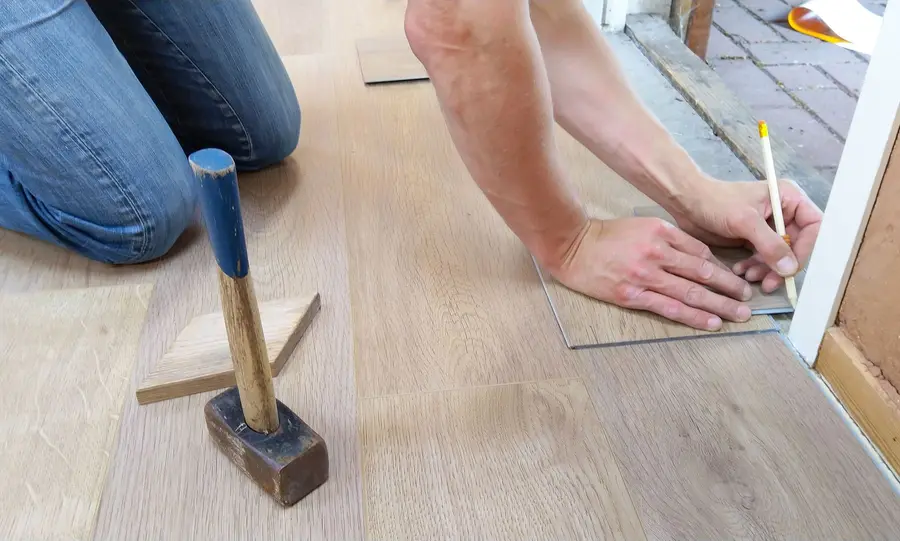 Laminate flooring installation in Nashua, NH