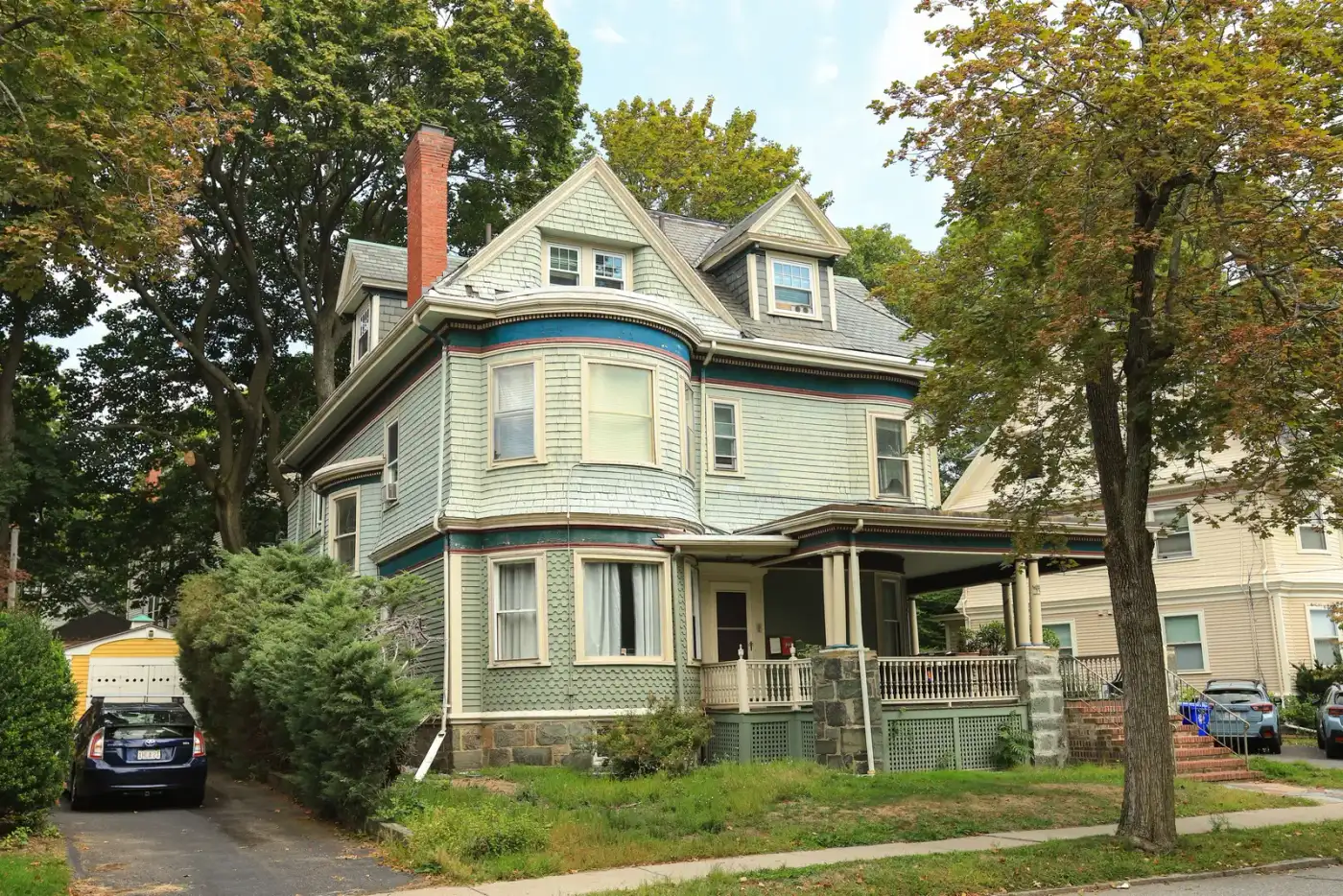 Home maintenance project at a house in Nashua, NH